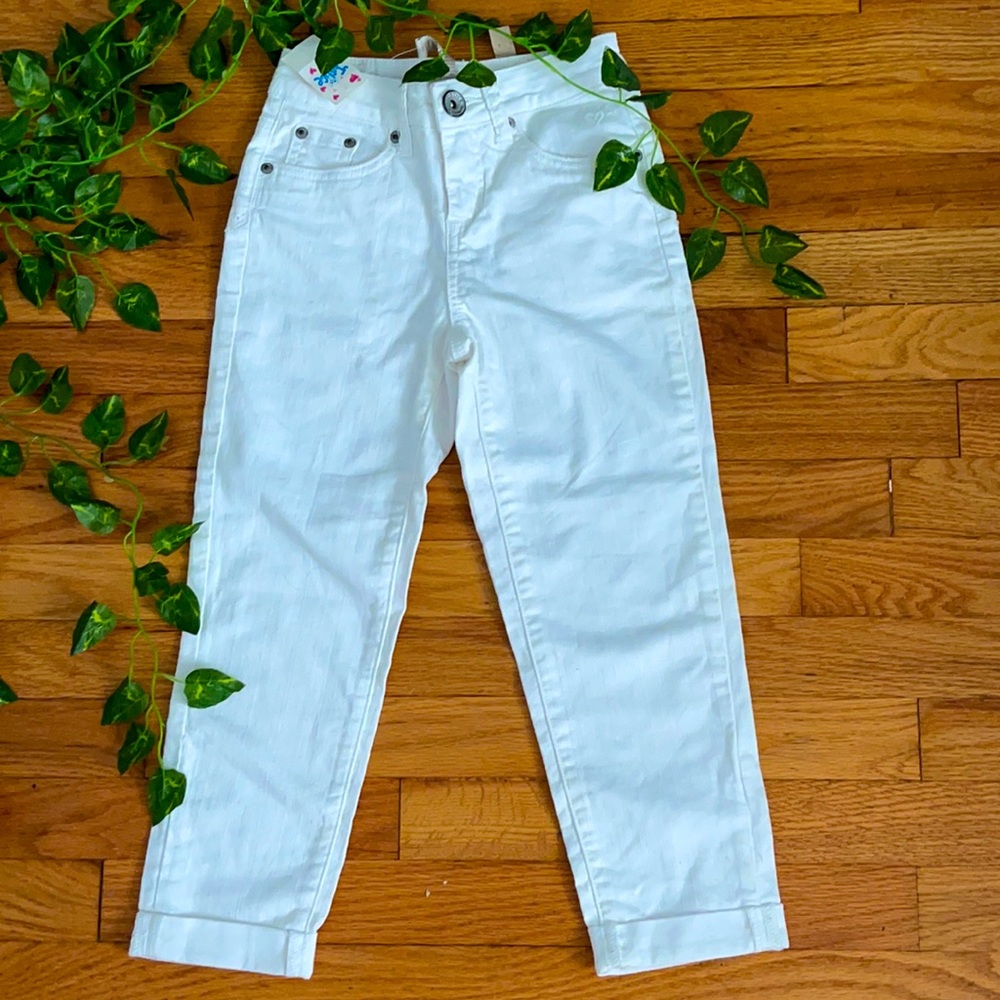 White jeans